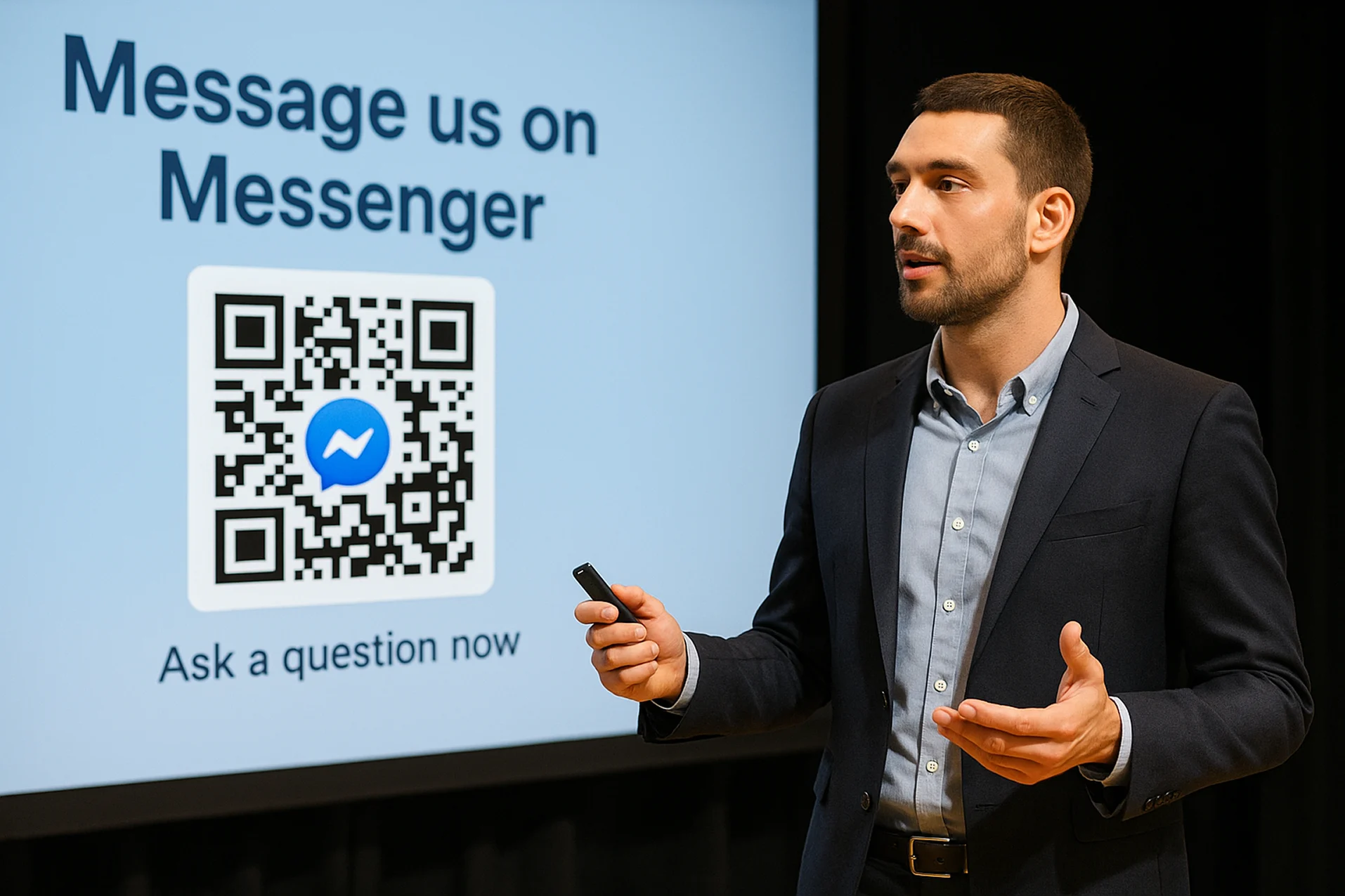 Easily Share Your Messenger Contact via QR Code