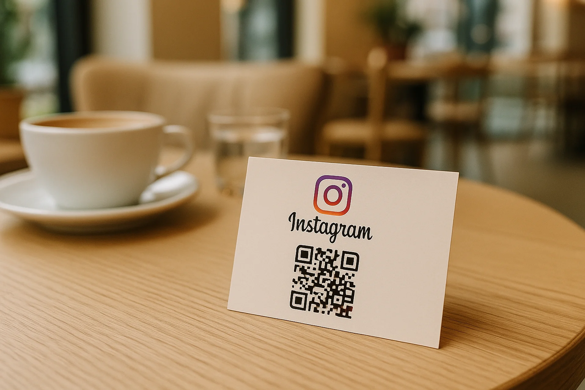 IG QR Code on Flyers