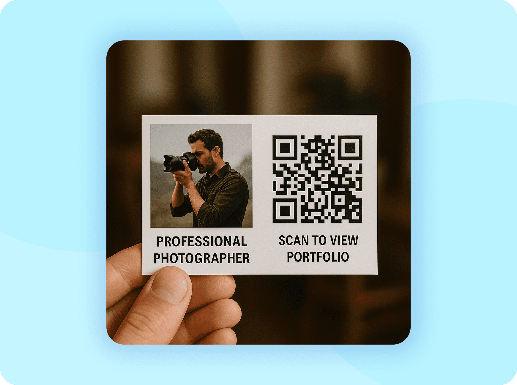 Image QR Code for portfolio example