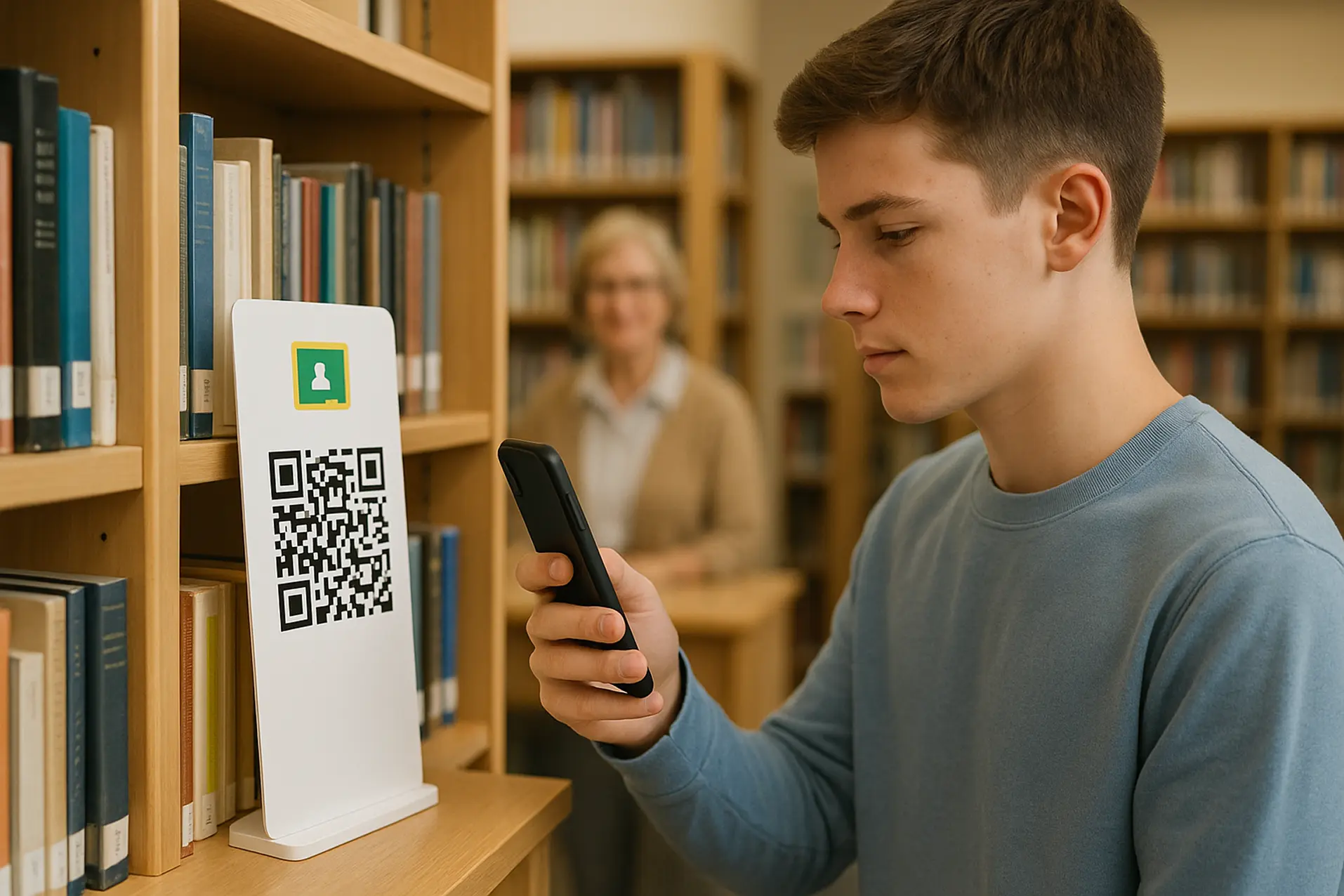 Join Google Classroom via QR Code