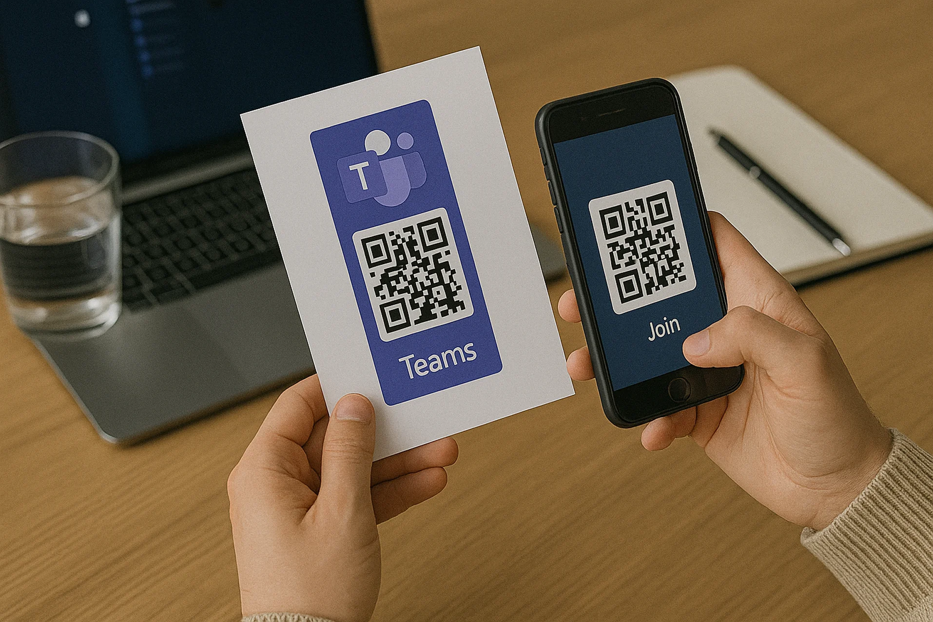 Join a Microsoft Teams Channel via QR Code