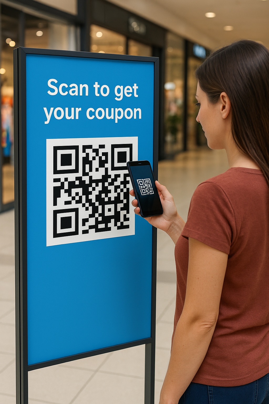 Place the QR Code Prominently