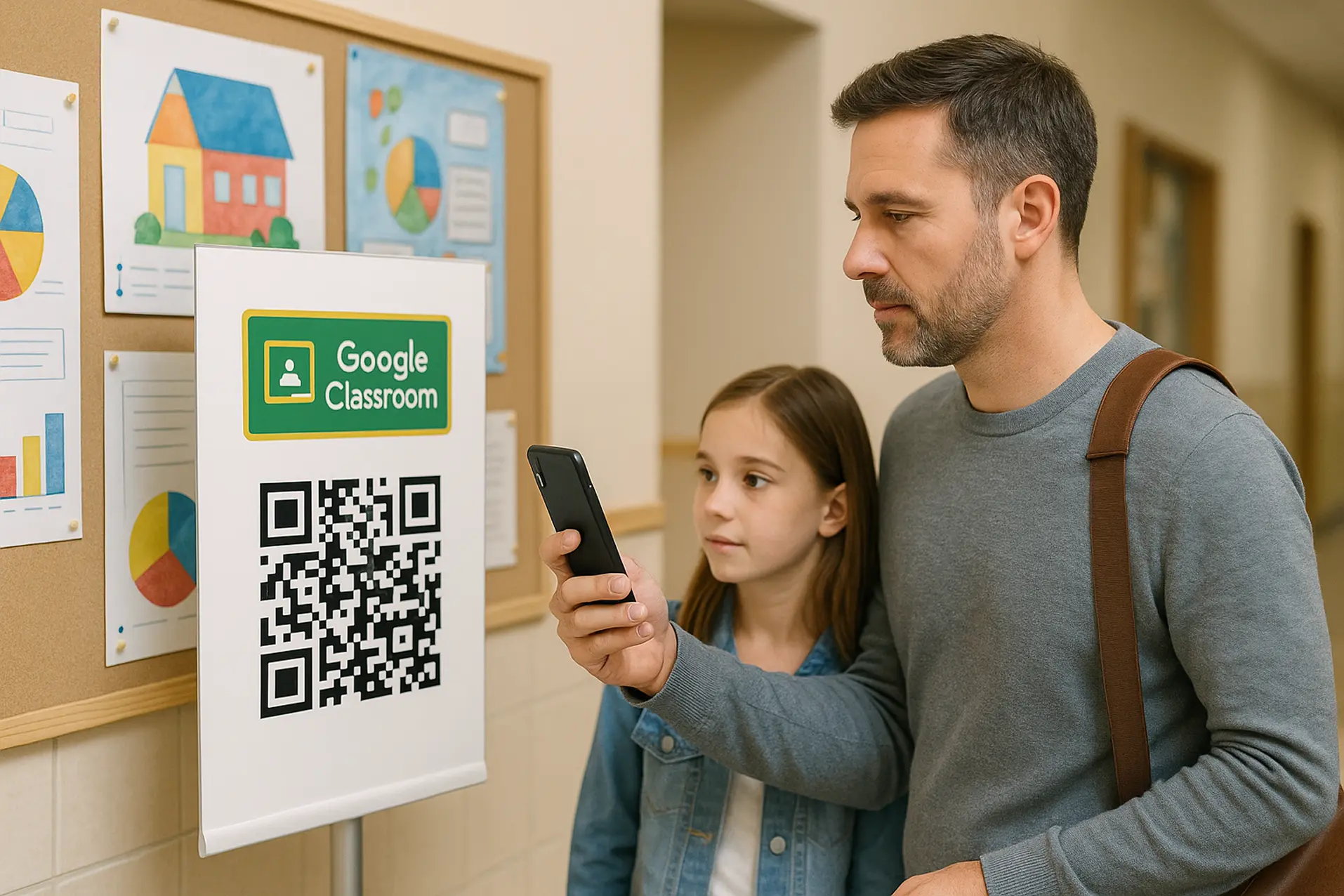 QR Code Invitation for Google Classroom