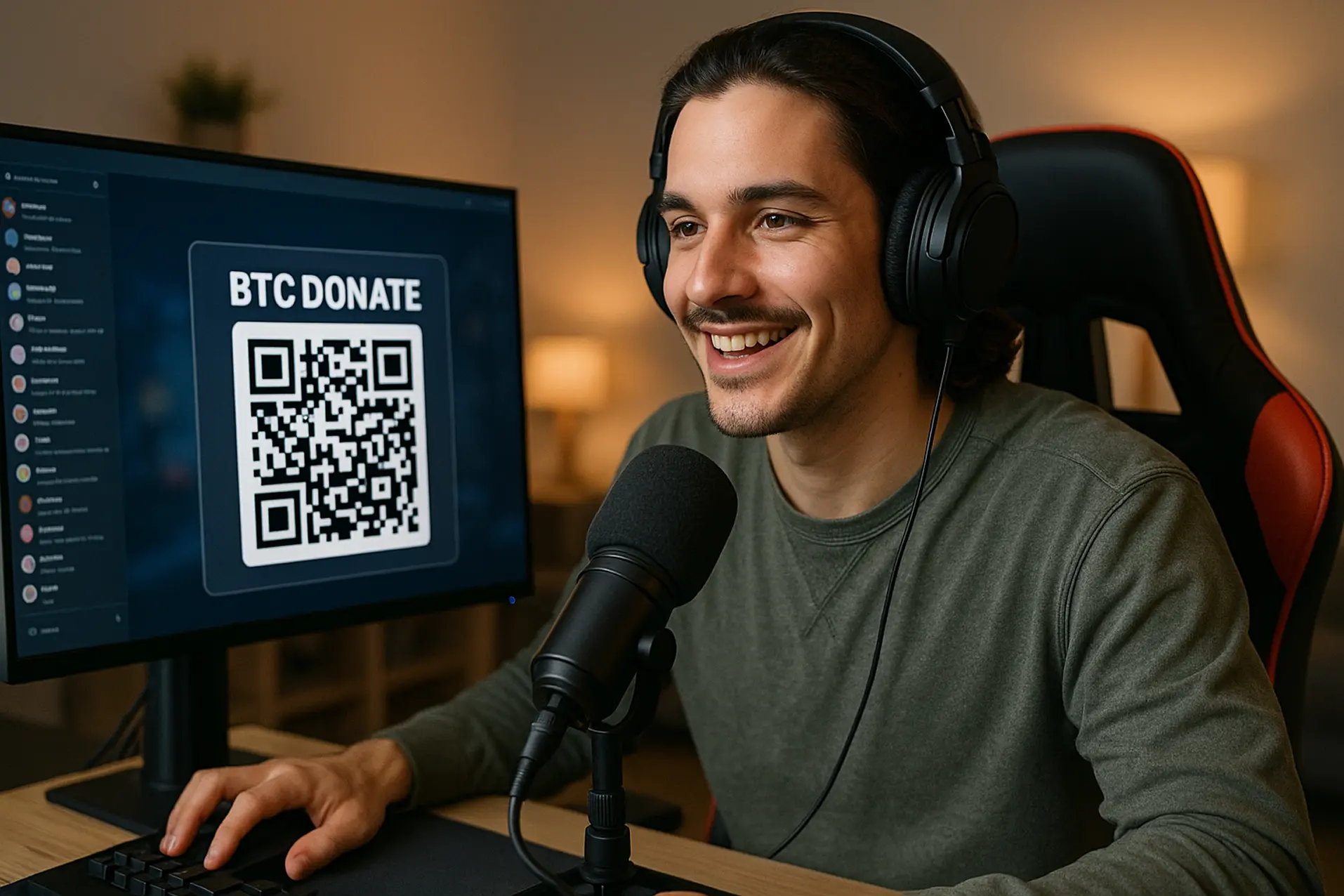 QR Code for Bitcoin Donations