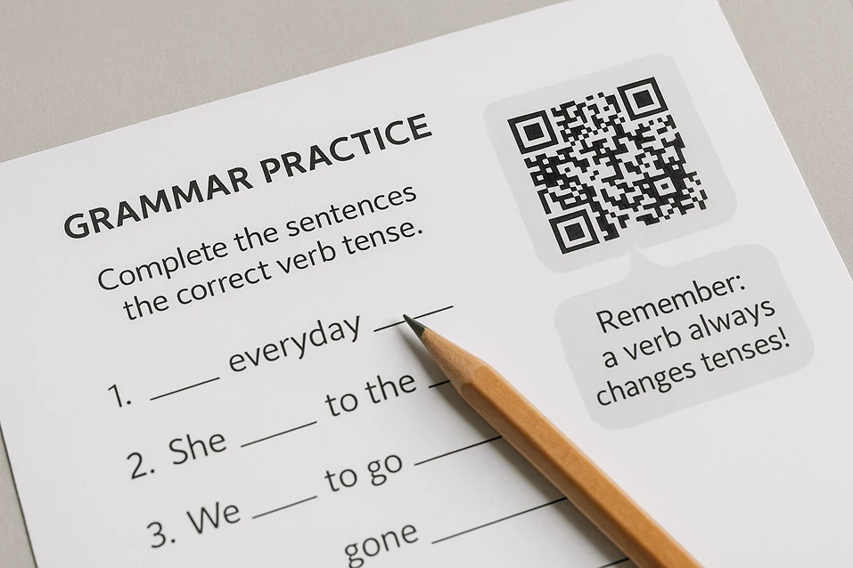 QR Code for Educational Materials