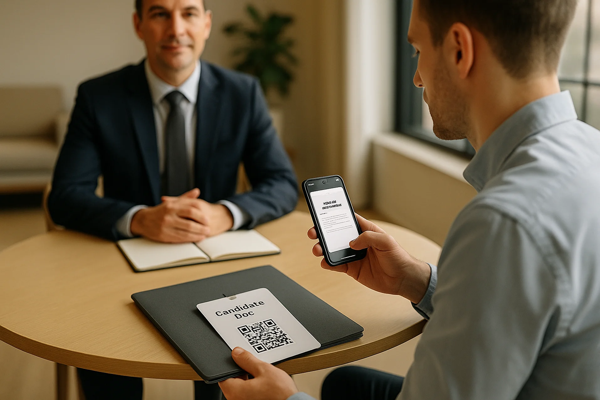 QR Code for HR