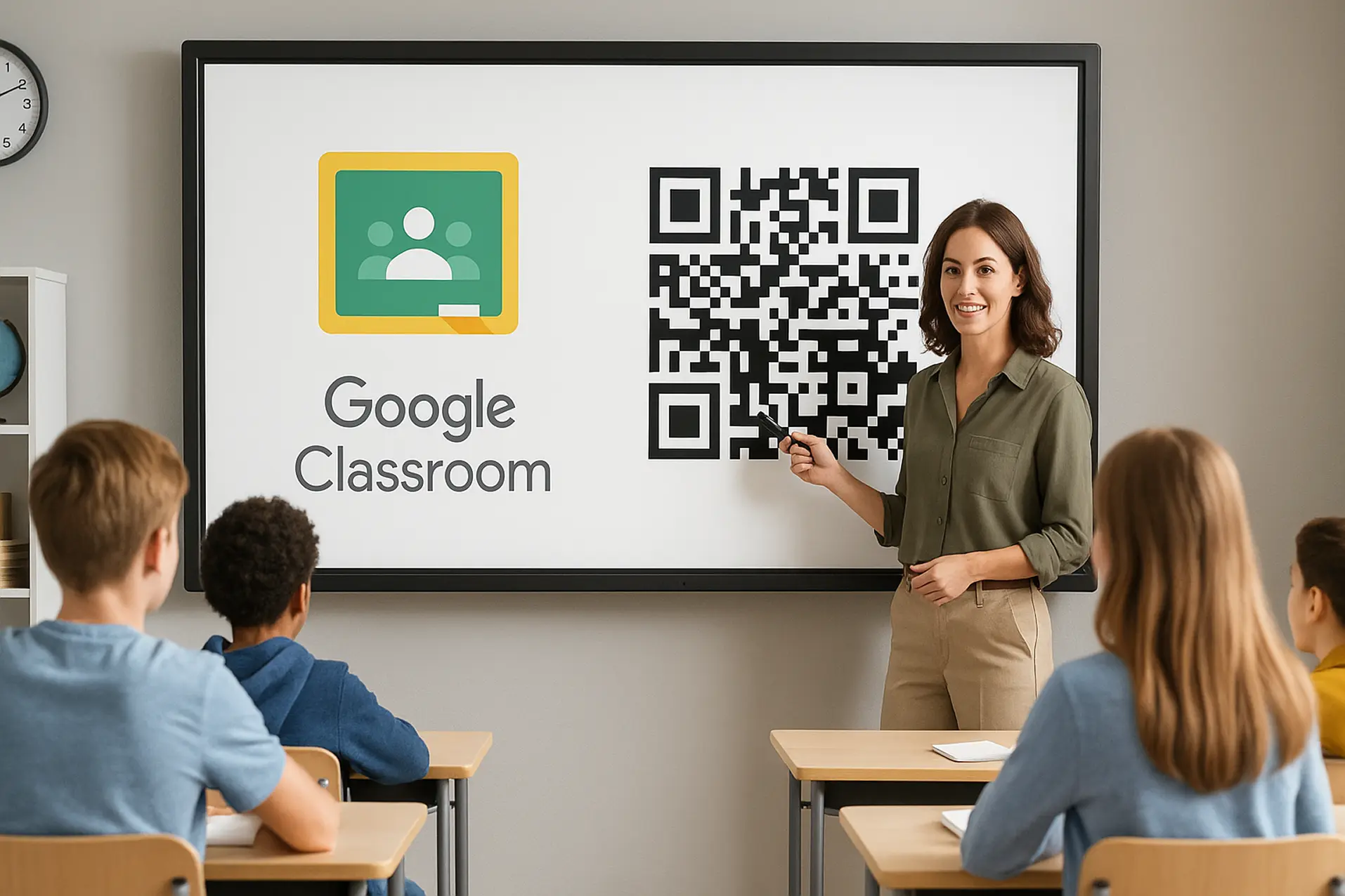 QR Code to Join Google Classroom