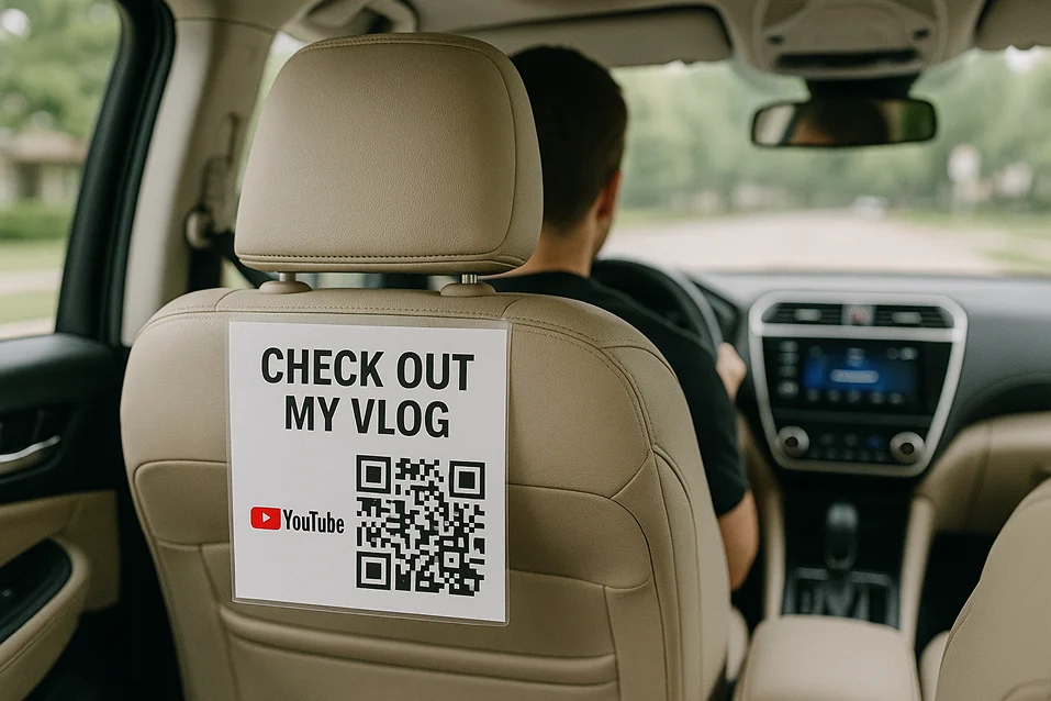 YouTube QR Code to Share Your Vlog