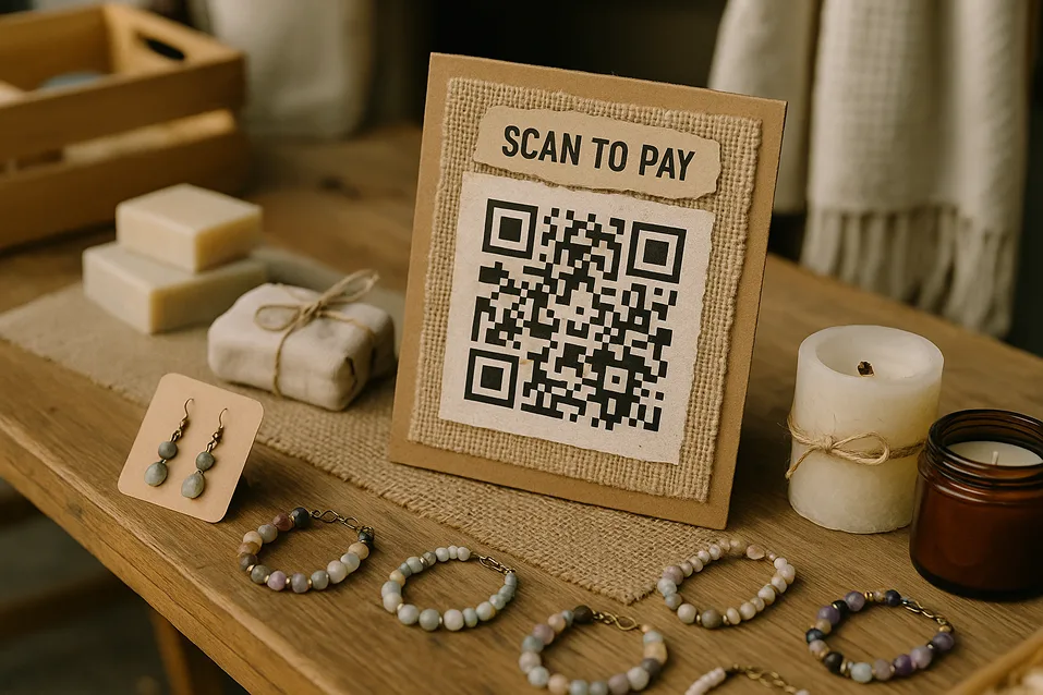 QR Code to send money