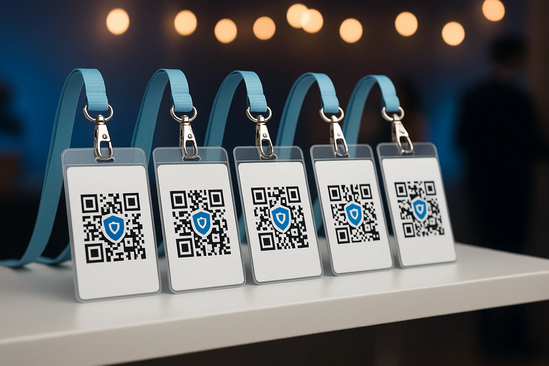 QR code for badges
