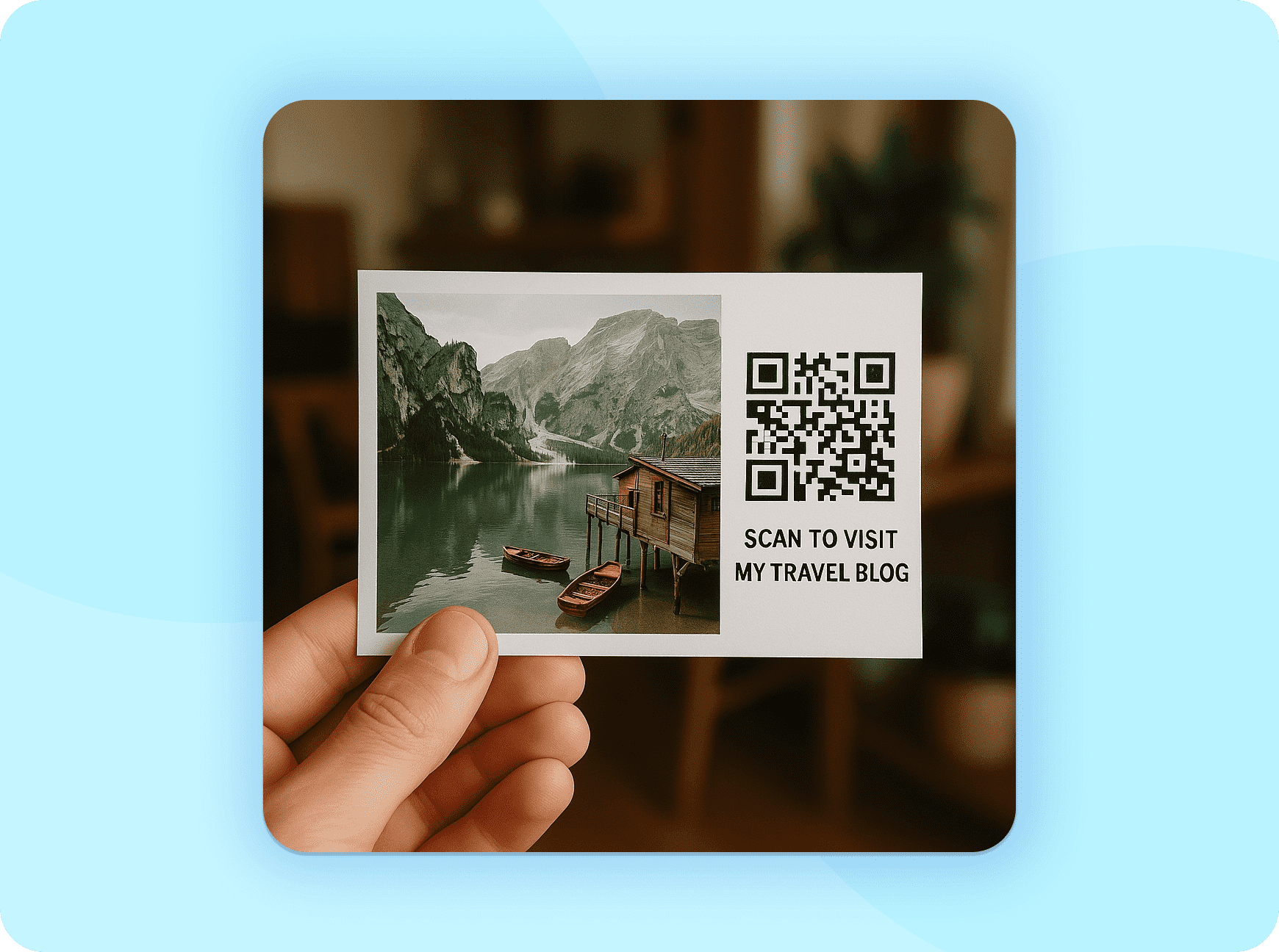 URL QR code for blog example