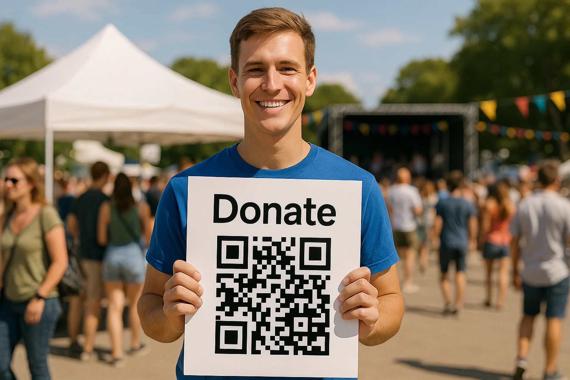 QR codes on signs