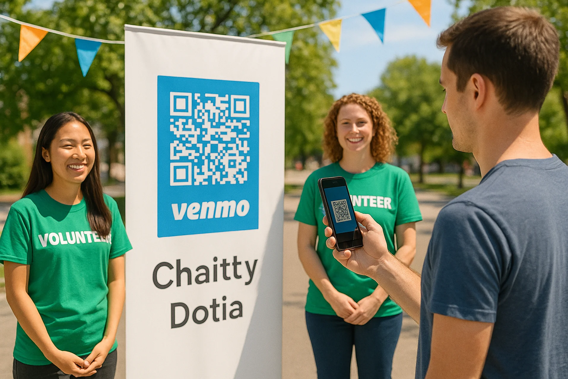 Share Your Venmo QR Code to Receive Donations