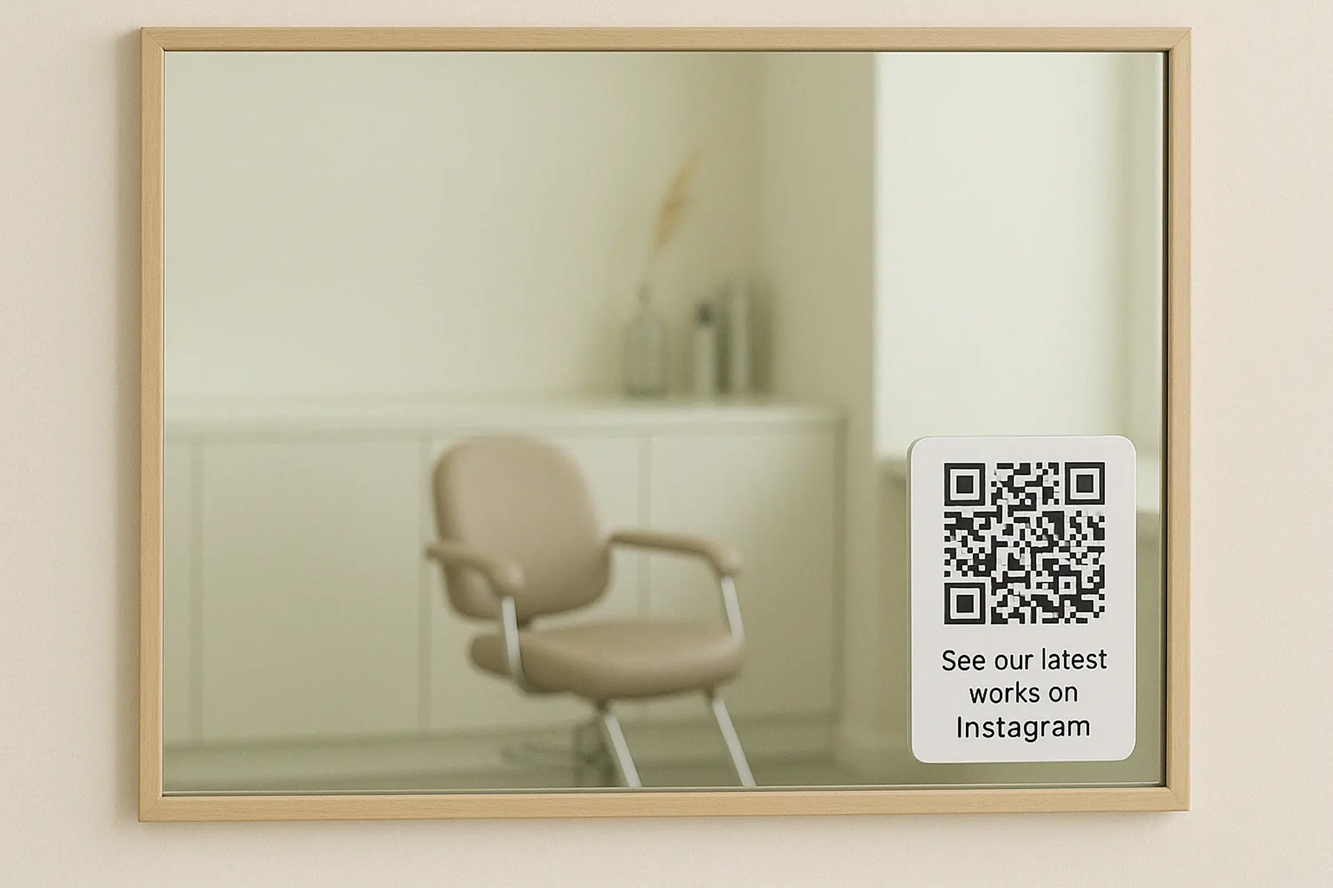 Sticker with QR Code