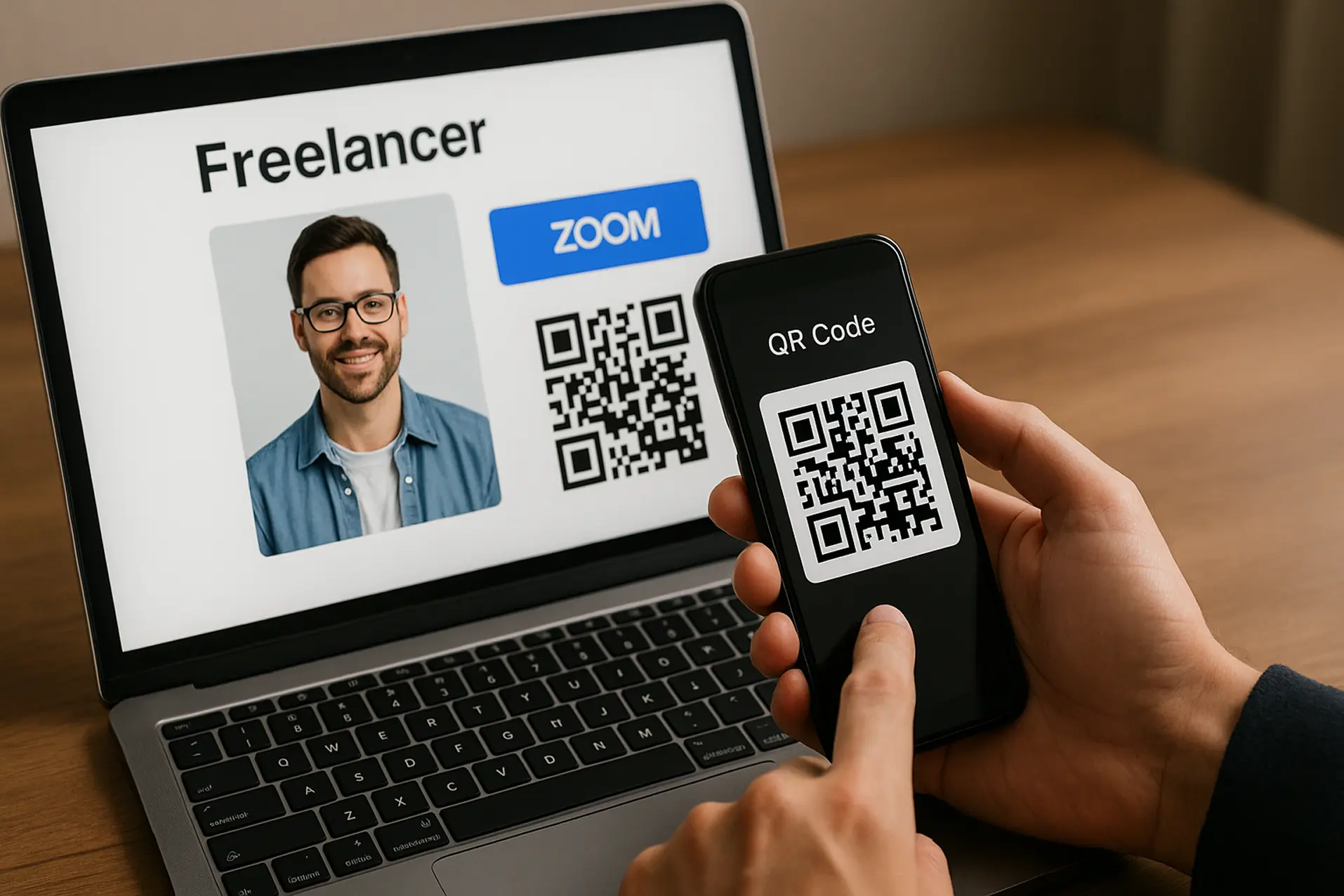 Zoom QR Codes for HR
