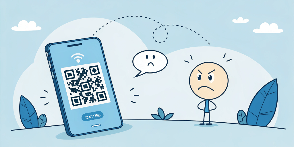 ¿Por qué no funciona mi código QR?