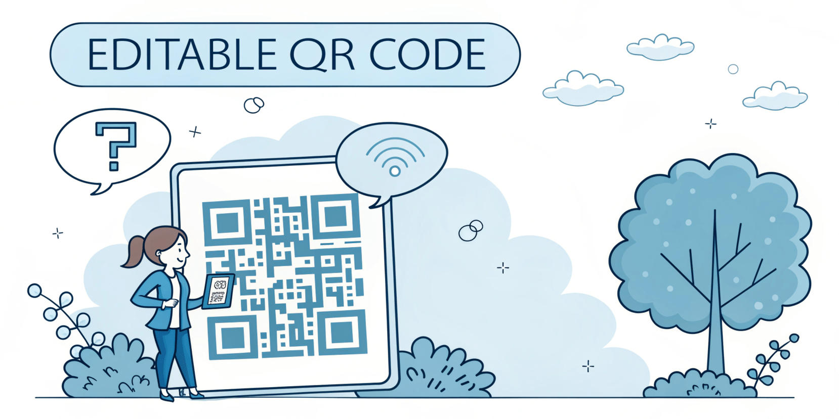 Editable QR Code