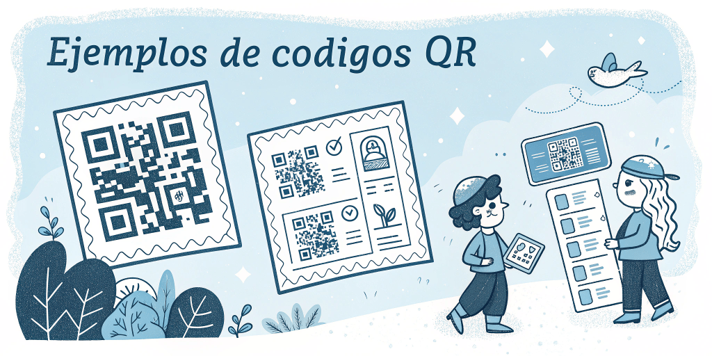 Ejemplos de códigos QR