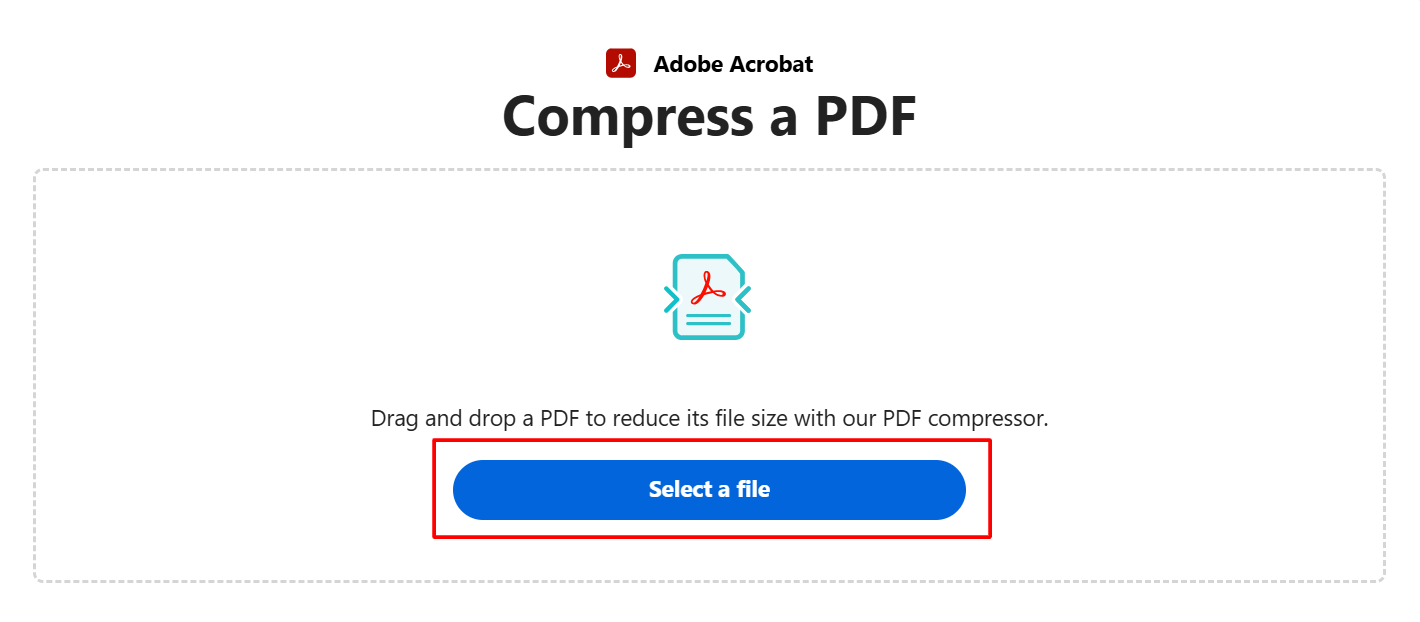 Compress a PDF