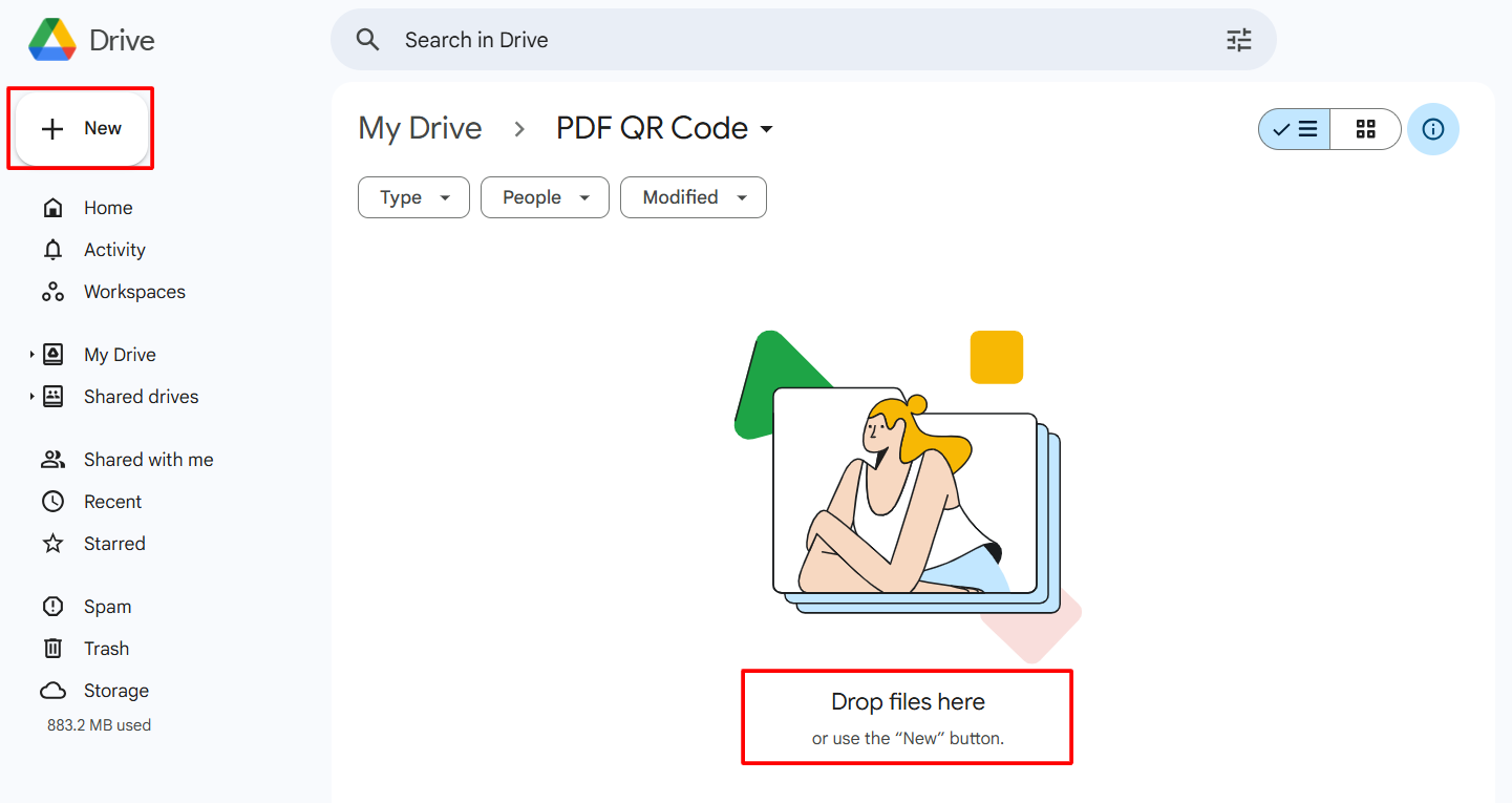 Upload PDF to Google Drive