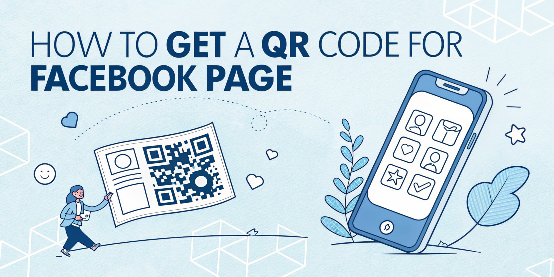 how to get a qr code for facebook page