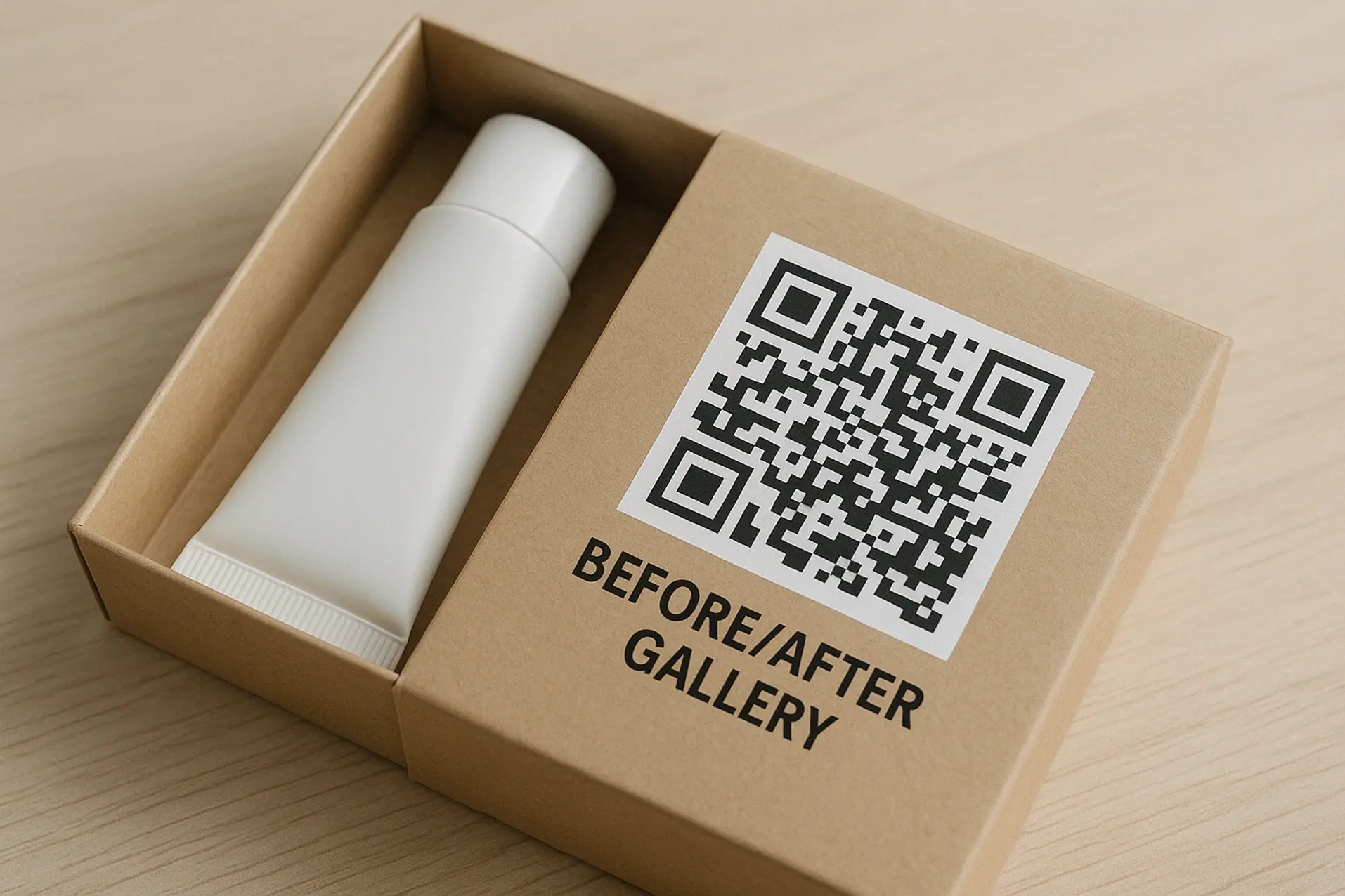 QR Code on Packages
