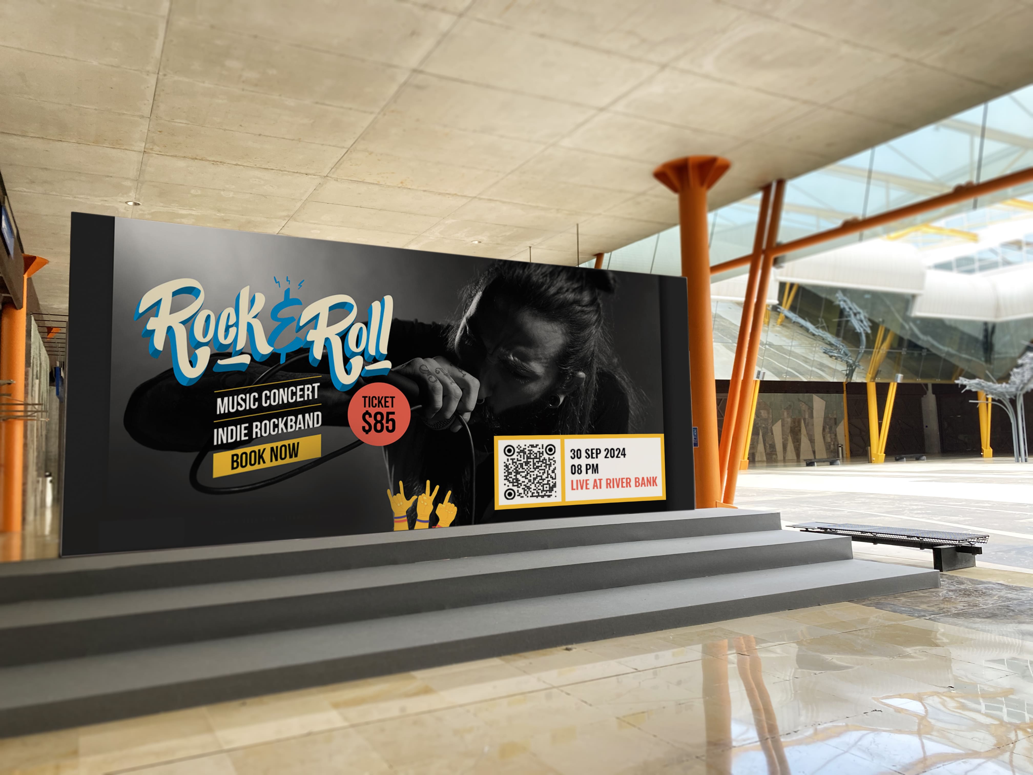The Future of Advertising: Banners with QR Codes