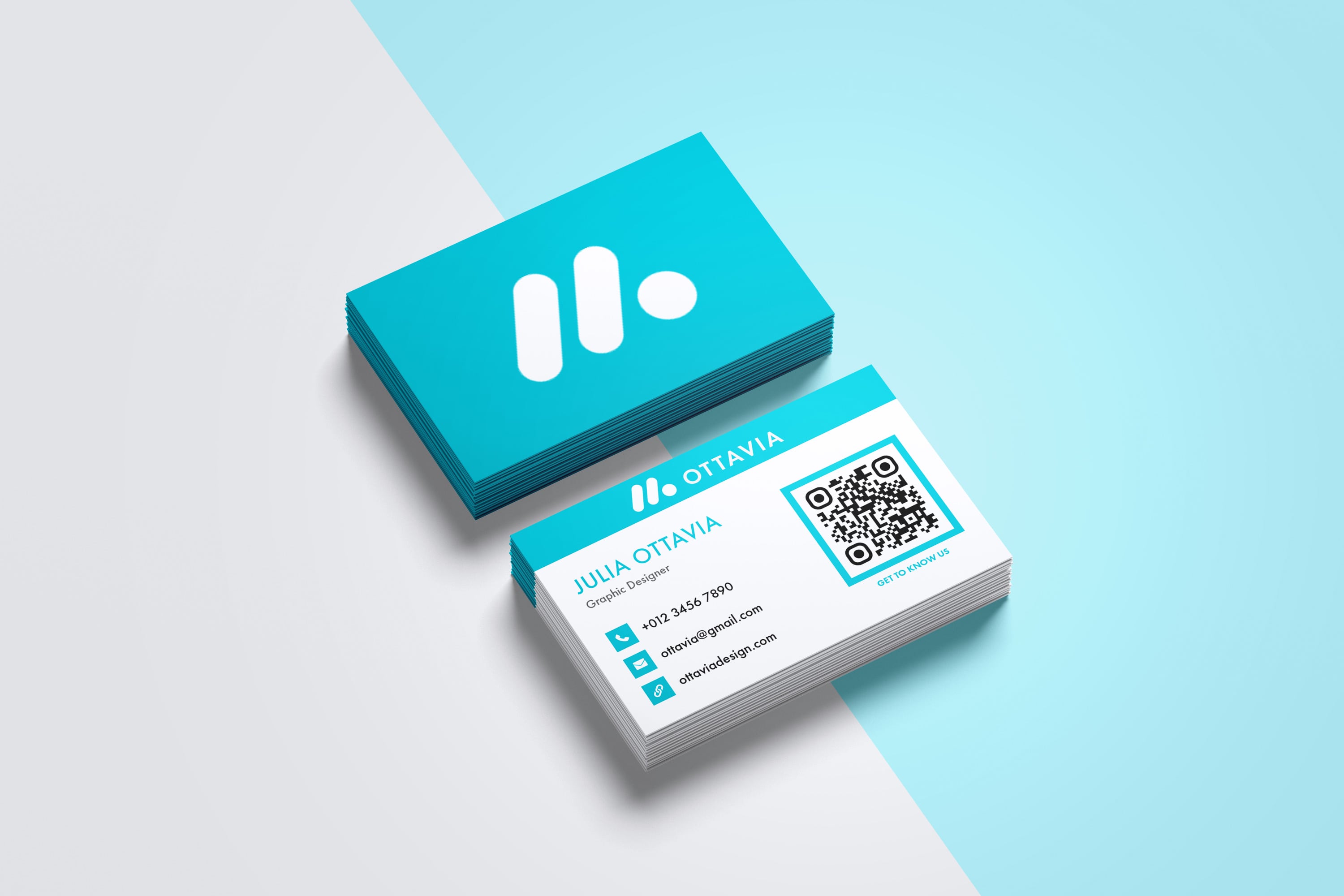 Business Cards Enhanced with QR Codes