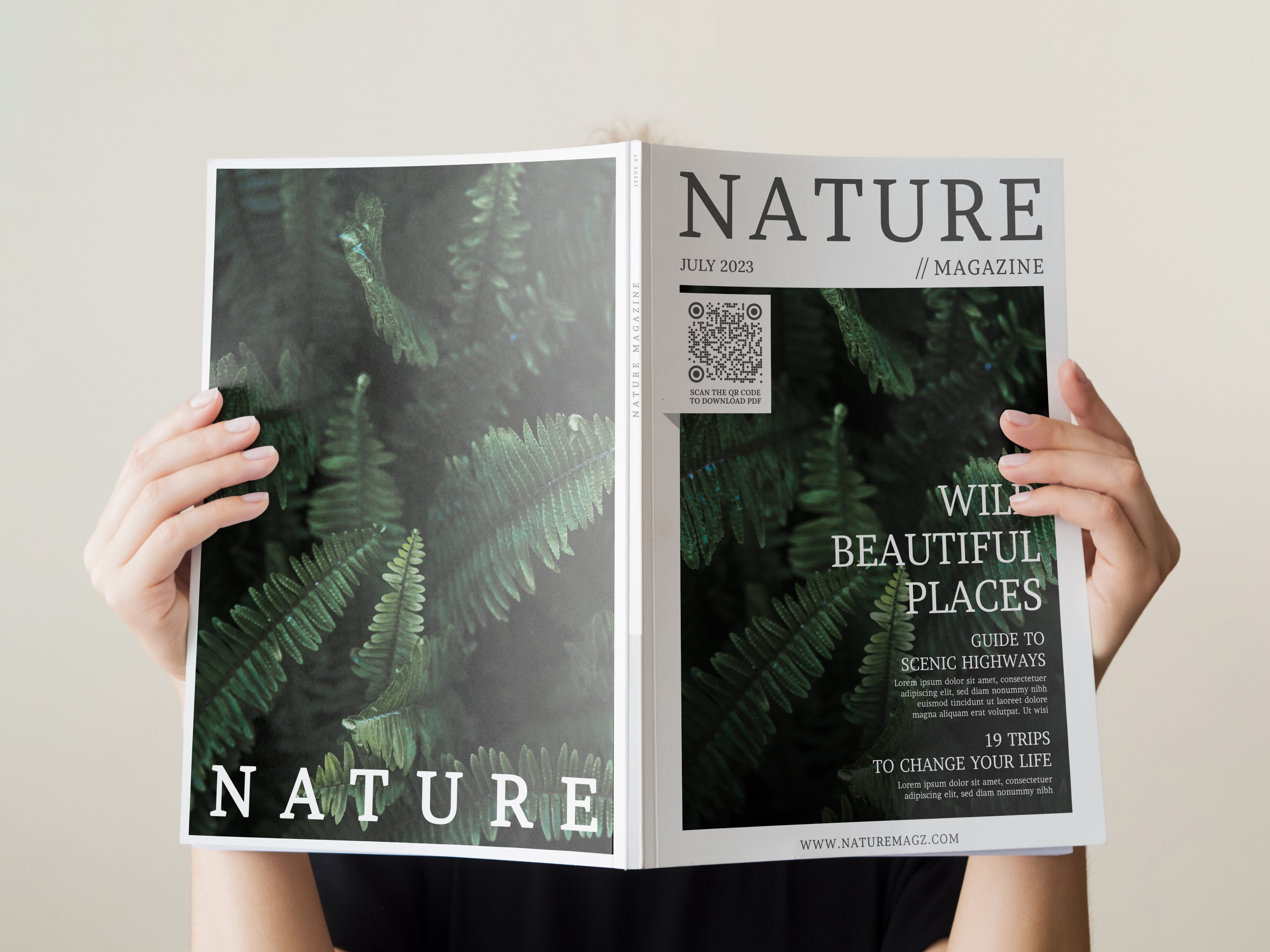 Magazines Enhanced with Interactive QR Codes