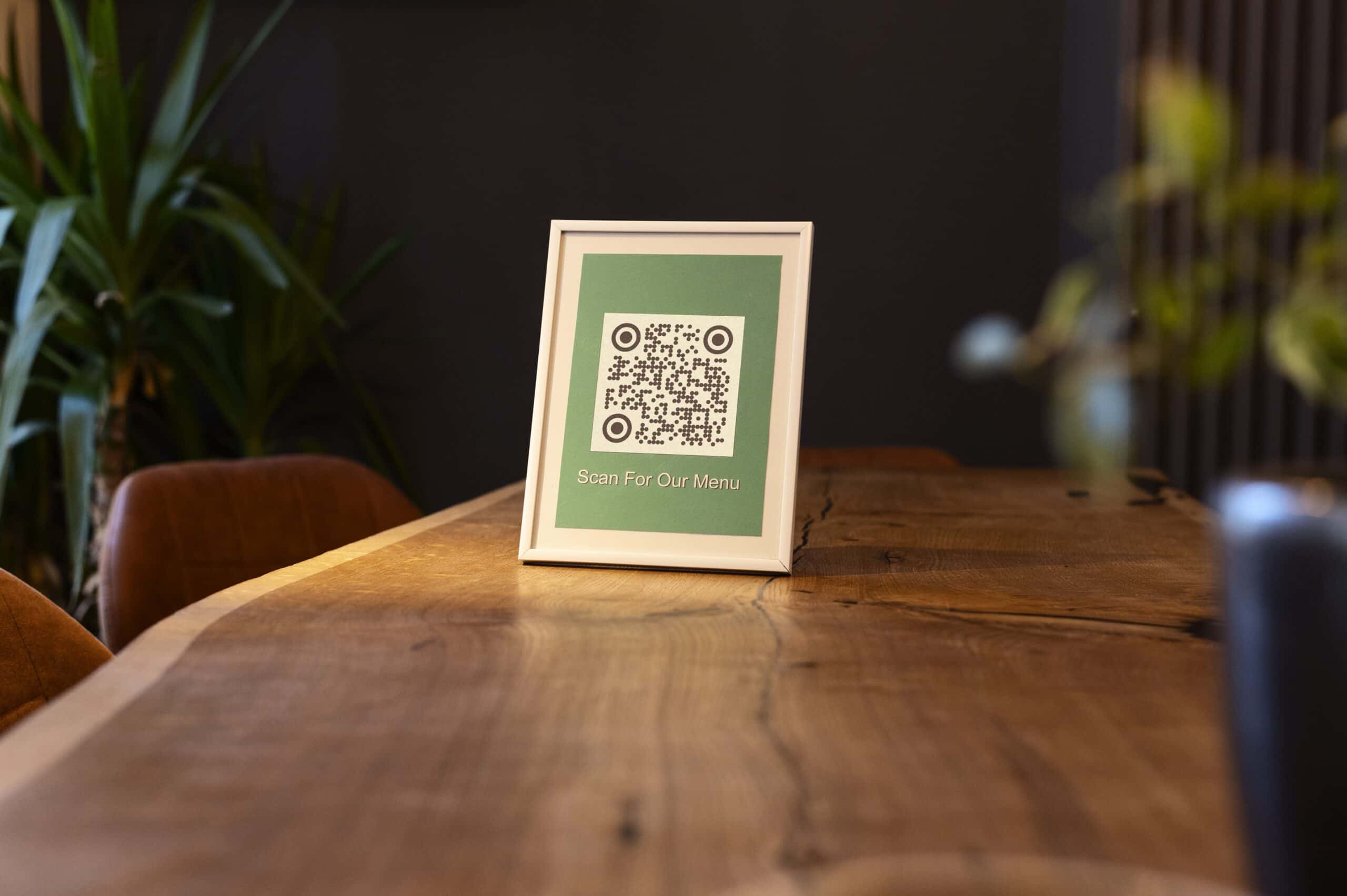 QR Codes for Table Tents