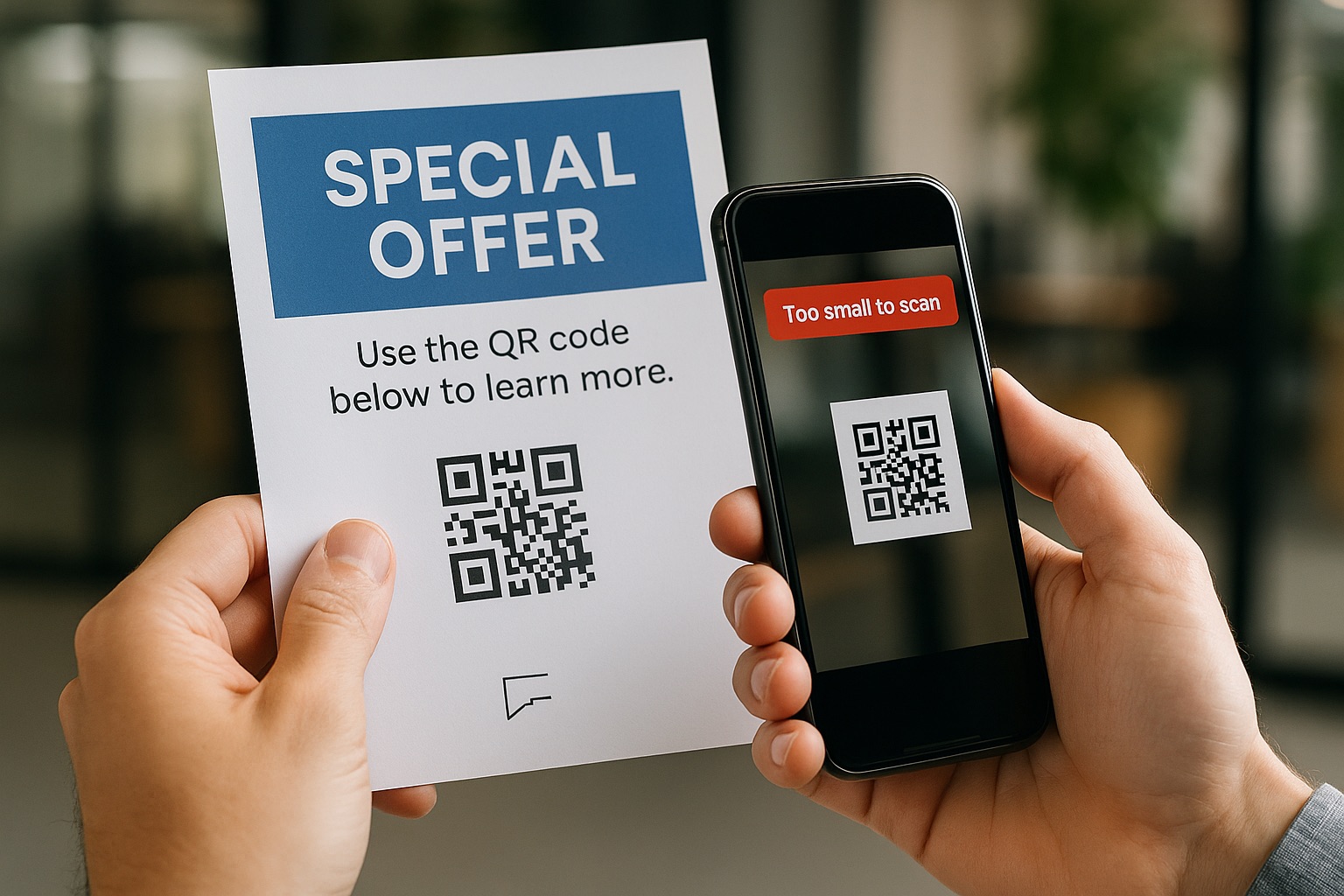 qr too small