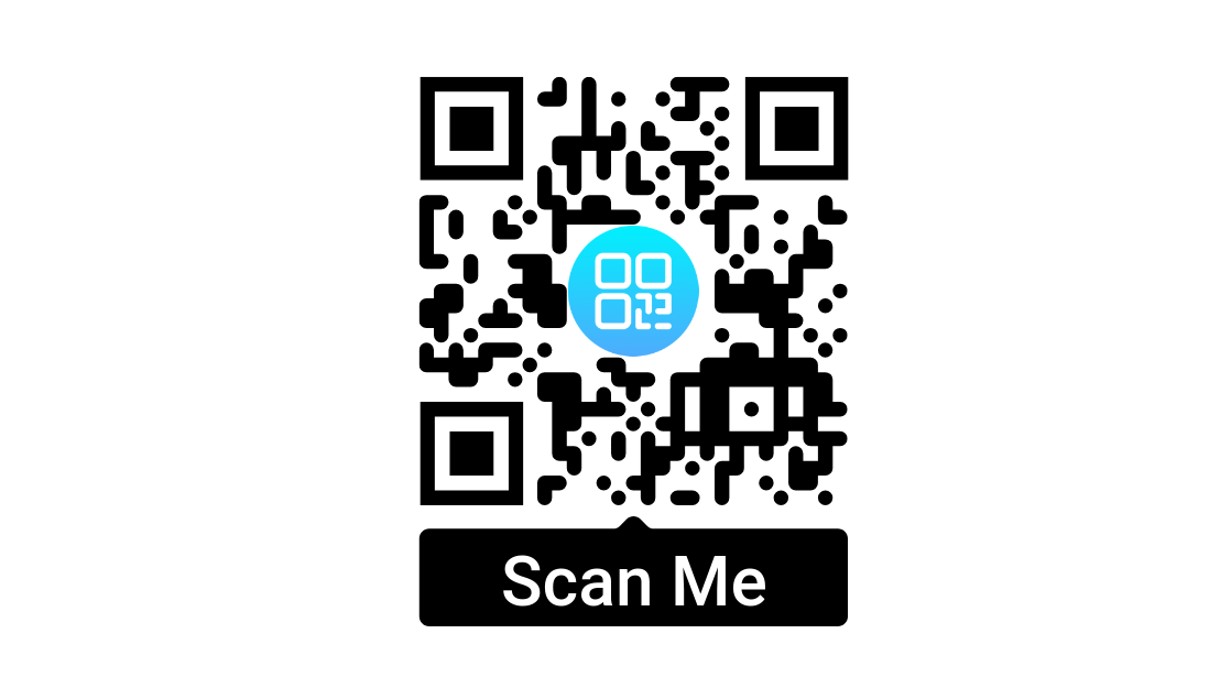 Example of a dynamic Social Media QR code created with ViralQR