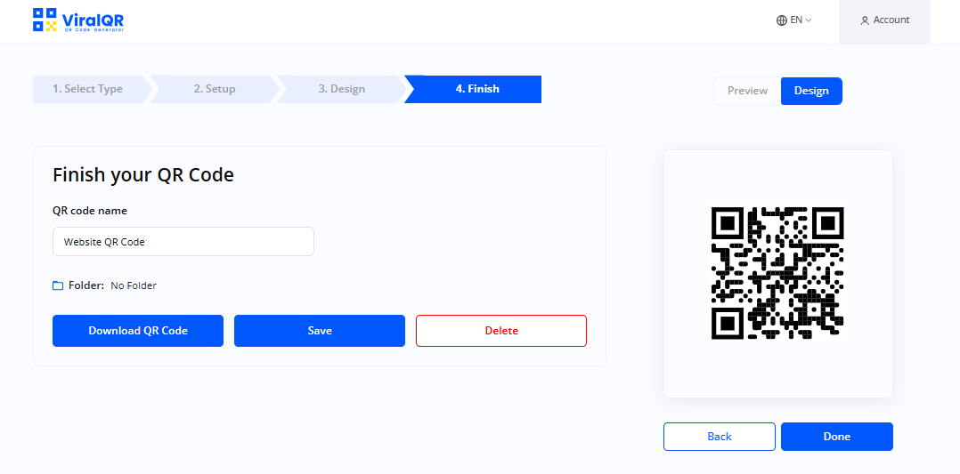 Save and Download Your Dynamic QR Code