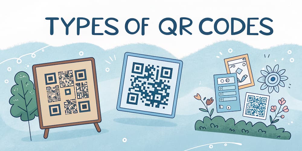 types of qr codes